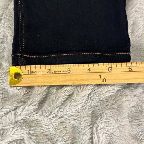 D.Jeans Capri Women 8 High Waist Skinny Butt Lifter Stretch Dark Wash Denim NWT - Picture 8 of 8
